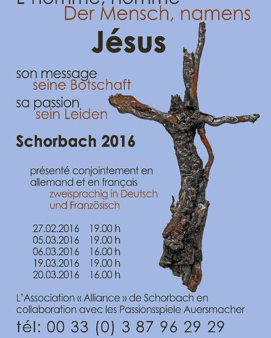 Gastspiel: Passionsspiele Schorbach 2016